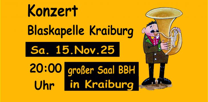 Konzert am 15.11.2025 – Einladung